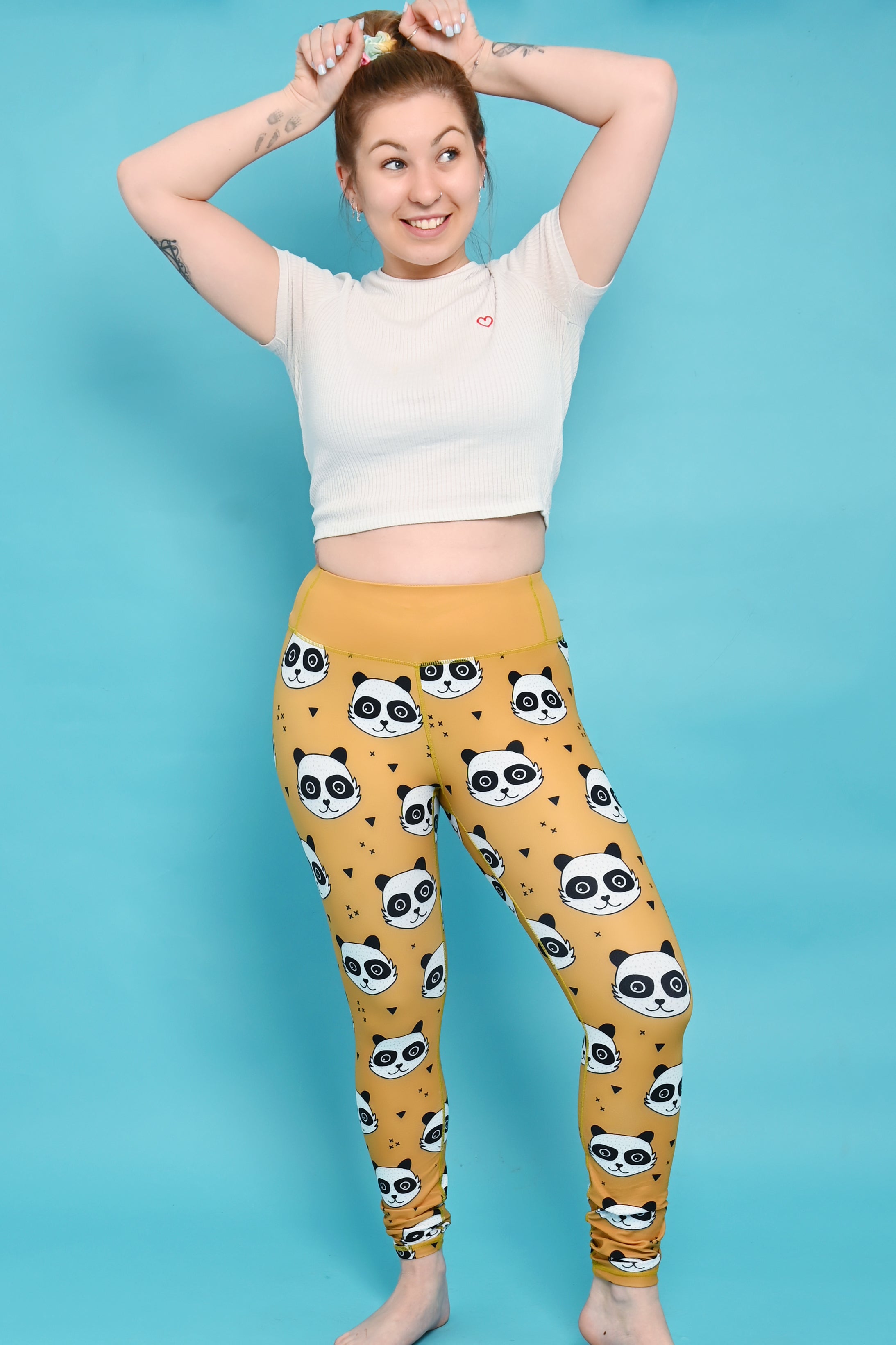 Mustard Panda Women's Activewear Leggings - Tall 33