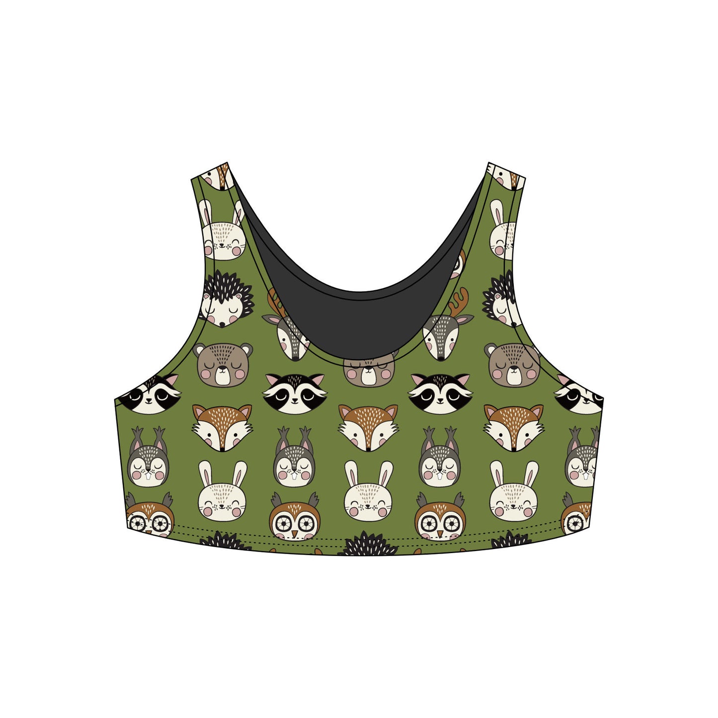 Forest Friends Sports Bra