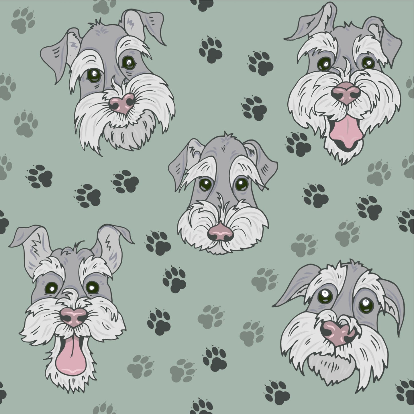 Schnauzer Women's Activewear Leggings