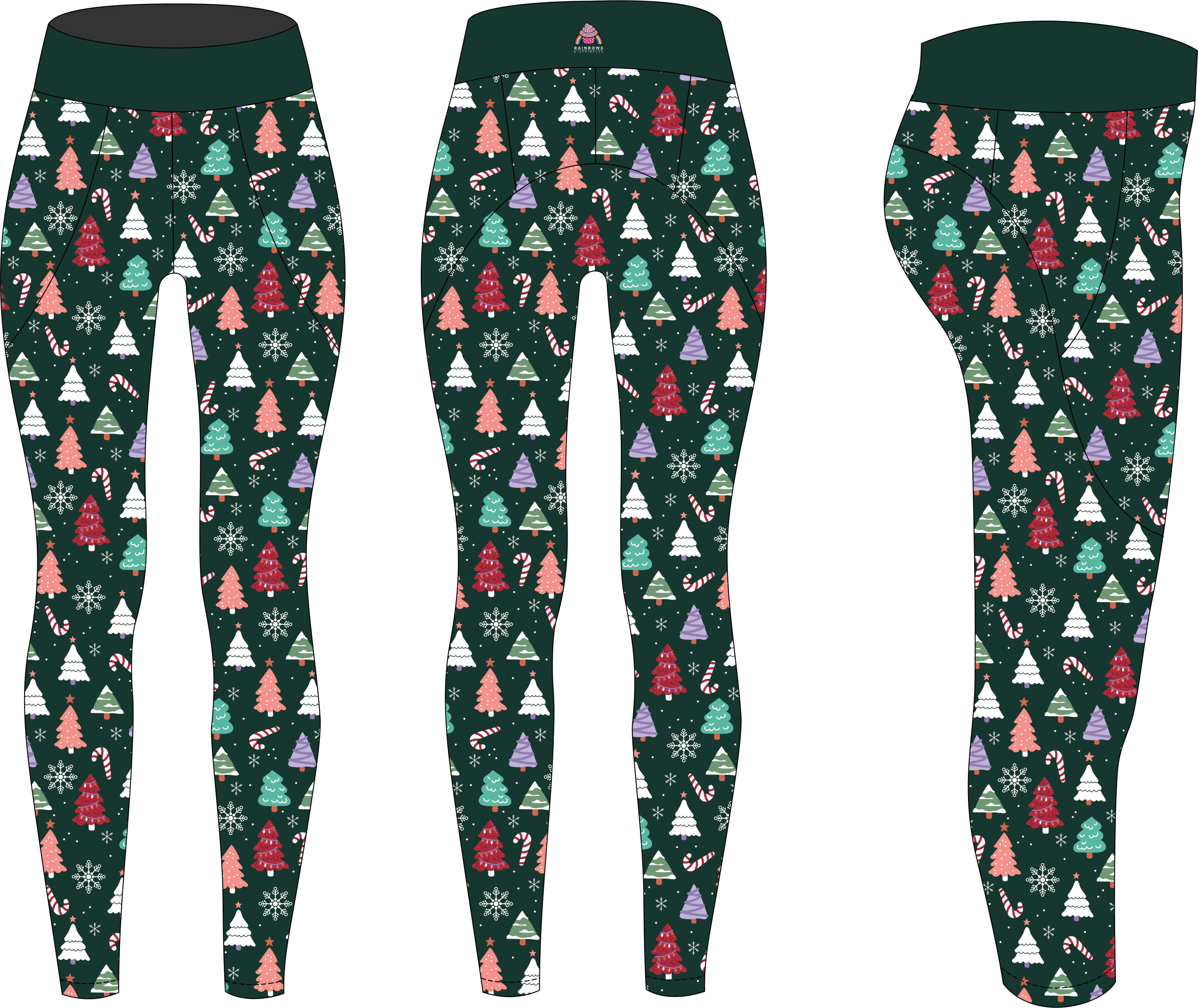 Buy Christmas Leggings Online In India - Etsy India