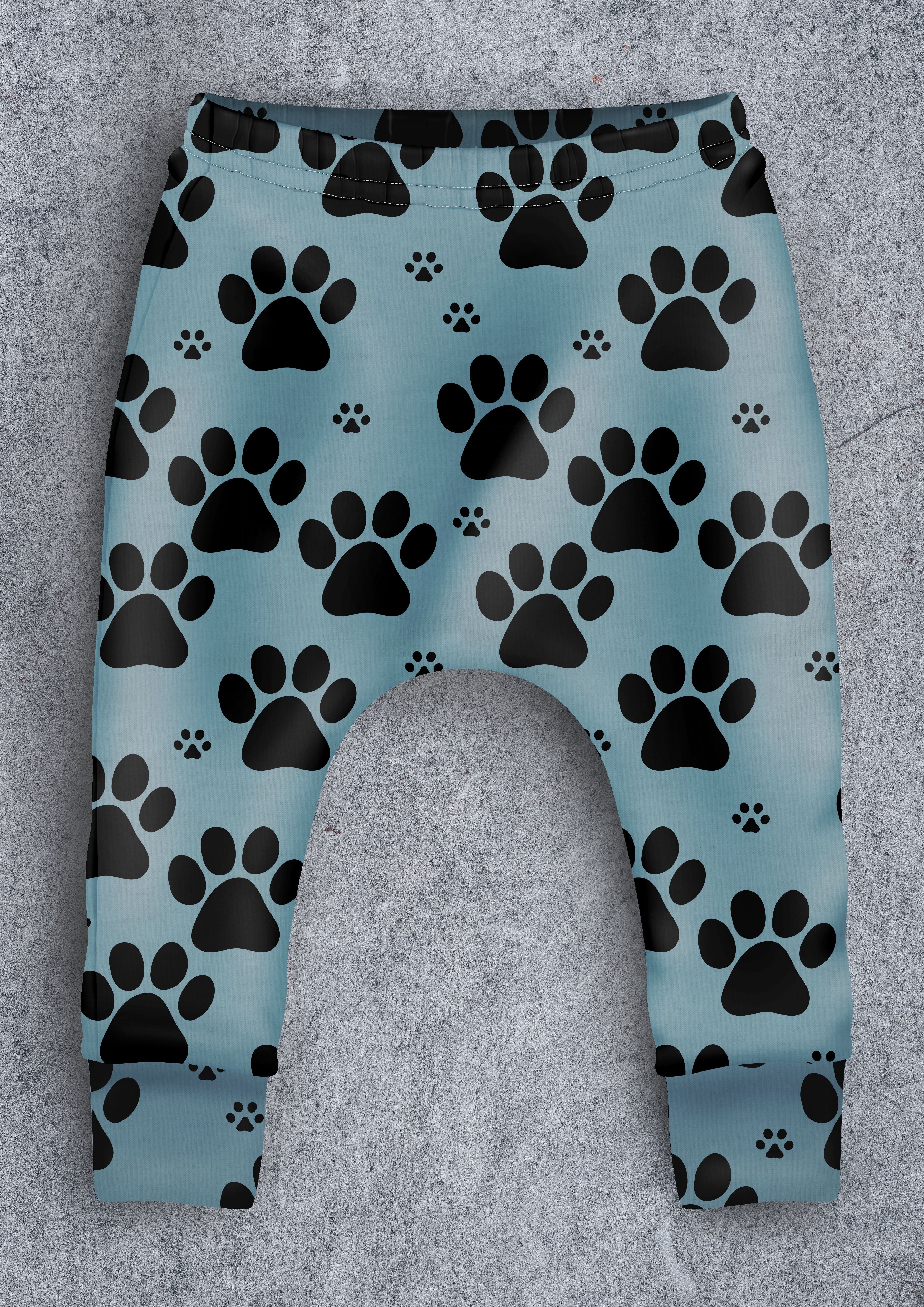 Paw print hot sale baby pants